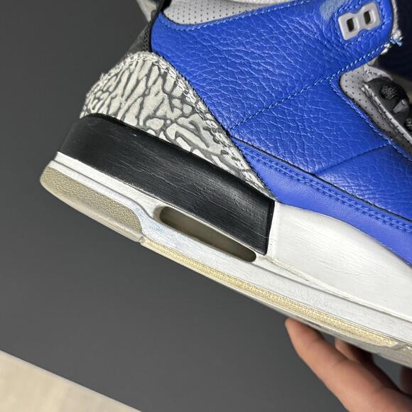 Nike Air Jordan 3 Retro Varsity Royal CT8532-400 Men Size 11 Shoes - Picture 10 of 11